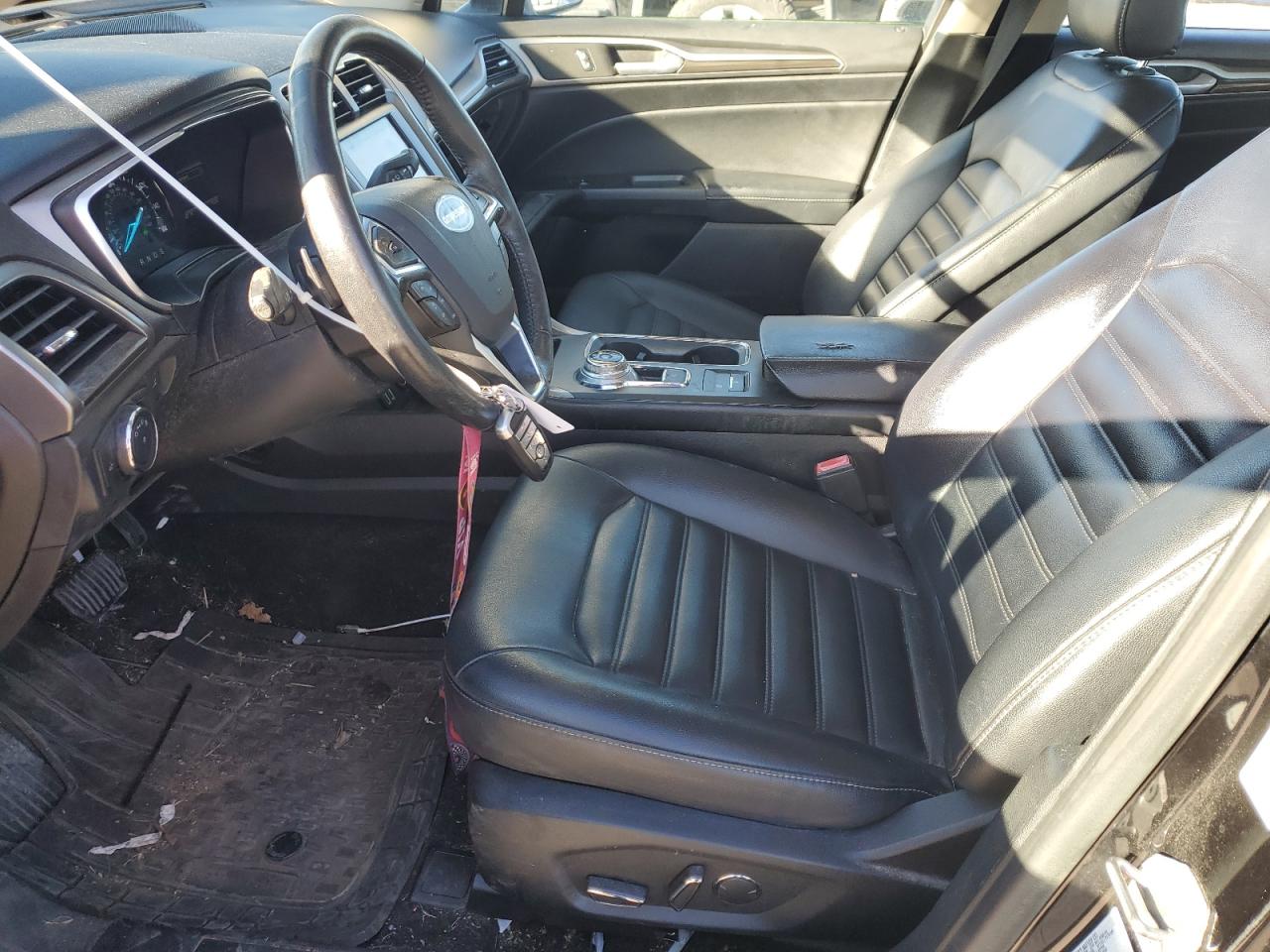 2019 Ford Fusion VIN 3FA6P0CD9KR253170 Copart auction photo, front end damage thumbnail 7