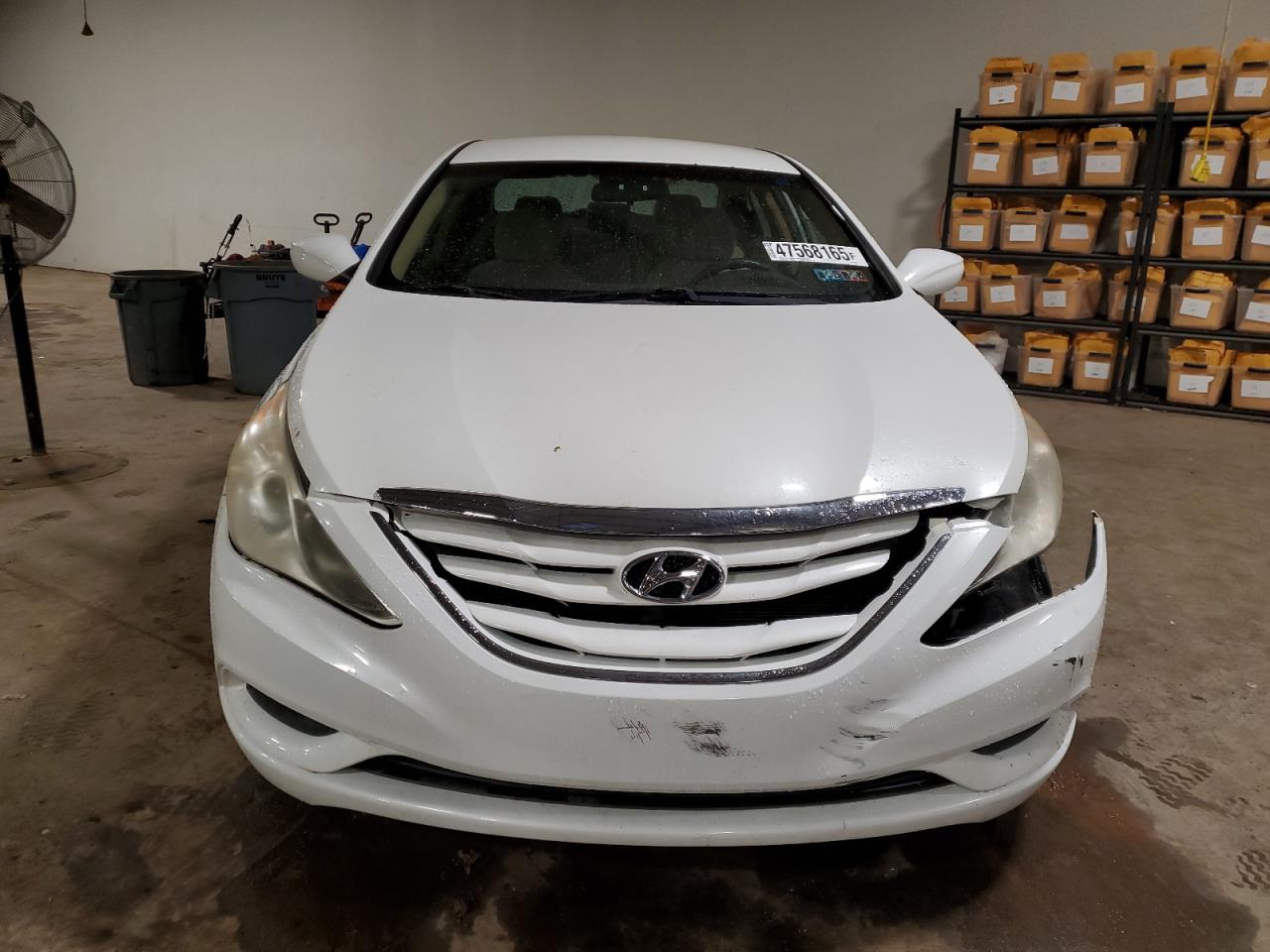 2011 Hyundai Sonata VIN 5NPEB4AC5BH155861 Copart auction photo, front end damage thumbnail 5