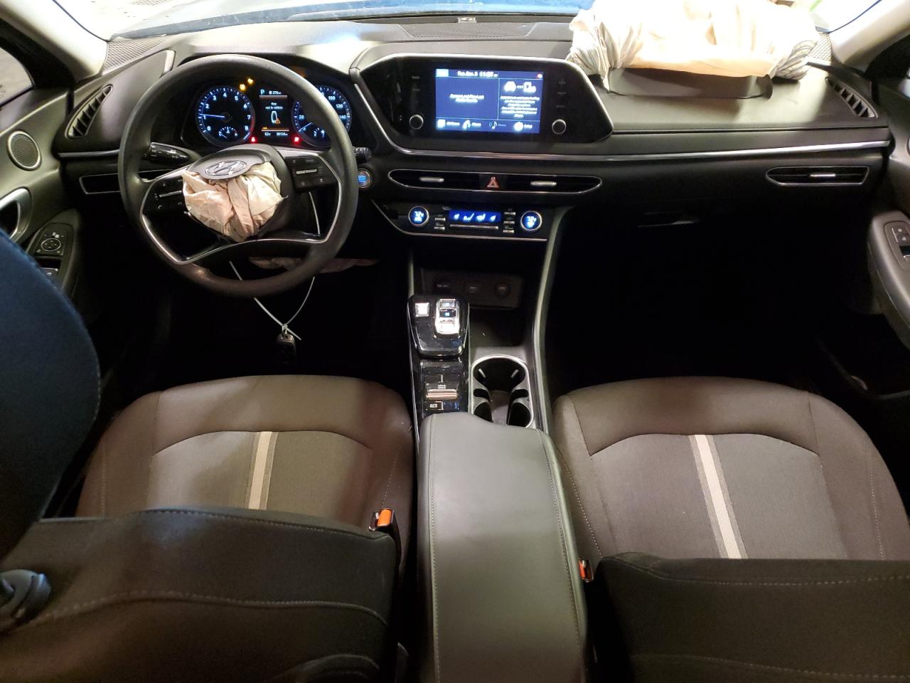 2020 Hyundai Sonata VIN 5NPEL4JA1LH055639 Copart auction photo, front end damage thumbnail 8