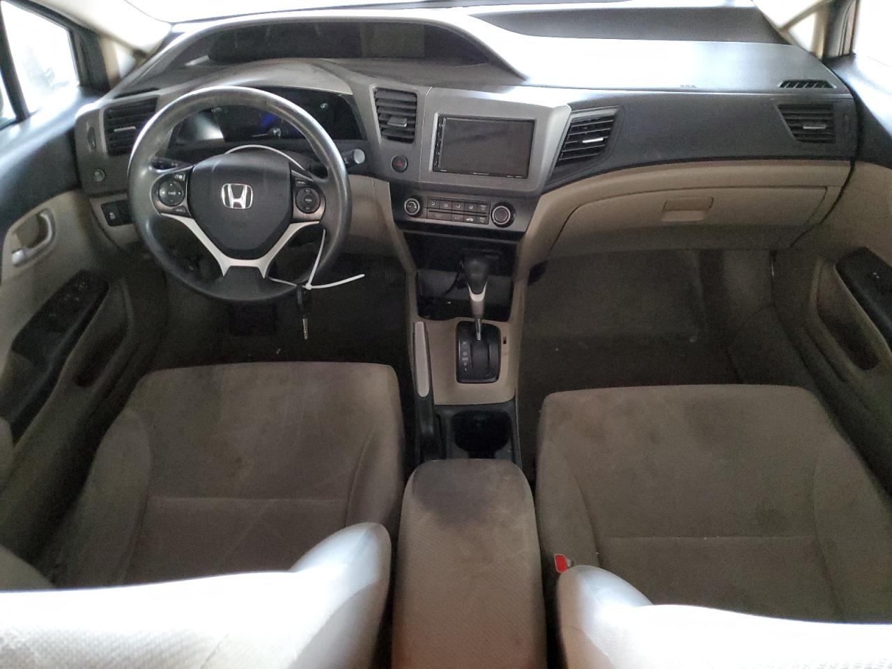 2012 Honda Civic VIN 19XFB2F57CE336310 Copart auction photo, front end damage thumbnail 8