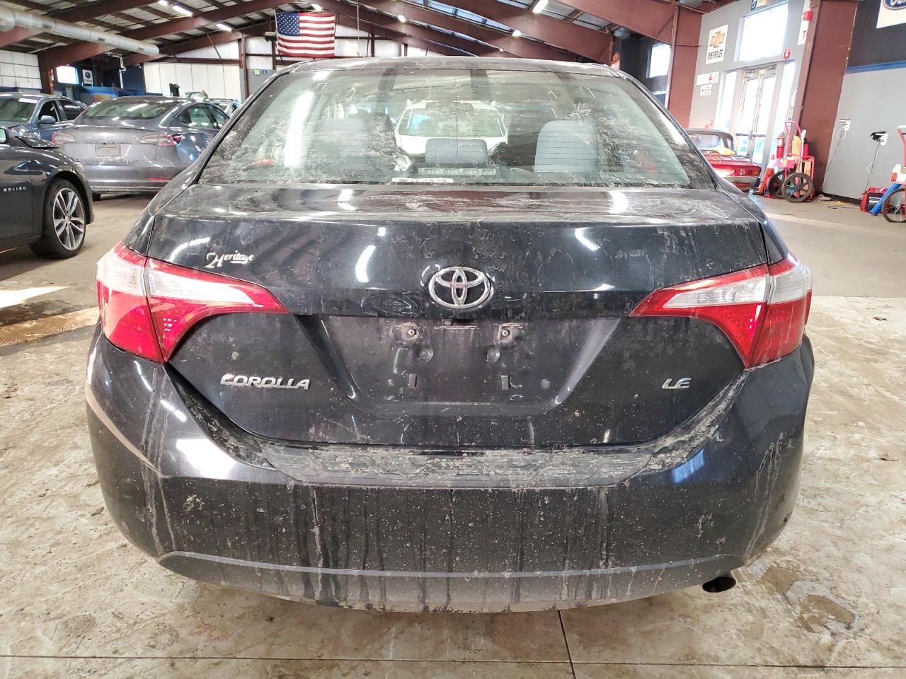 2014 Toyota Corolla VIN 2T1BURHE4EC016412 Copart auction photo, front end / rear end damage thumbnail 6