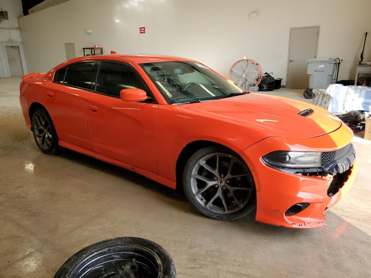 2019 Dodge Charger VIN 2C3CDXCT9KH742769 Copart auction photo, all over / undercarriage damage thumbnail 4