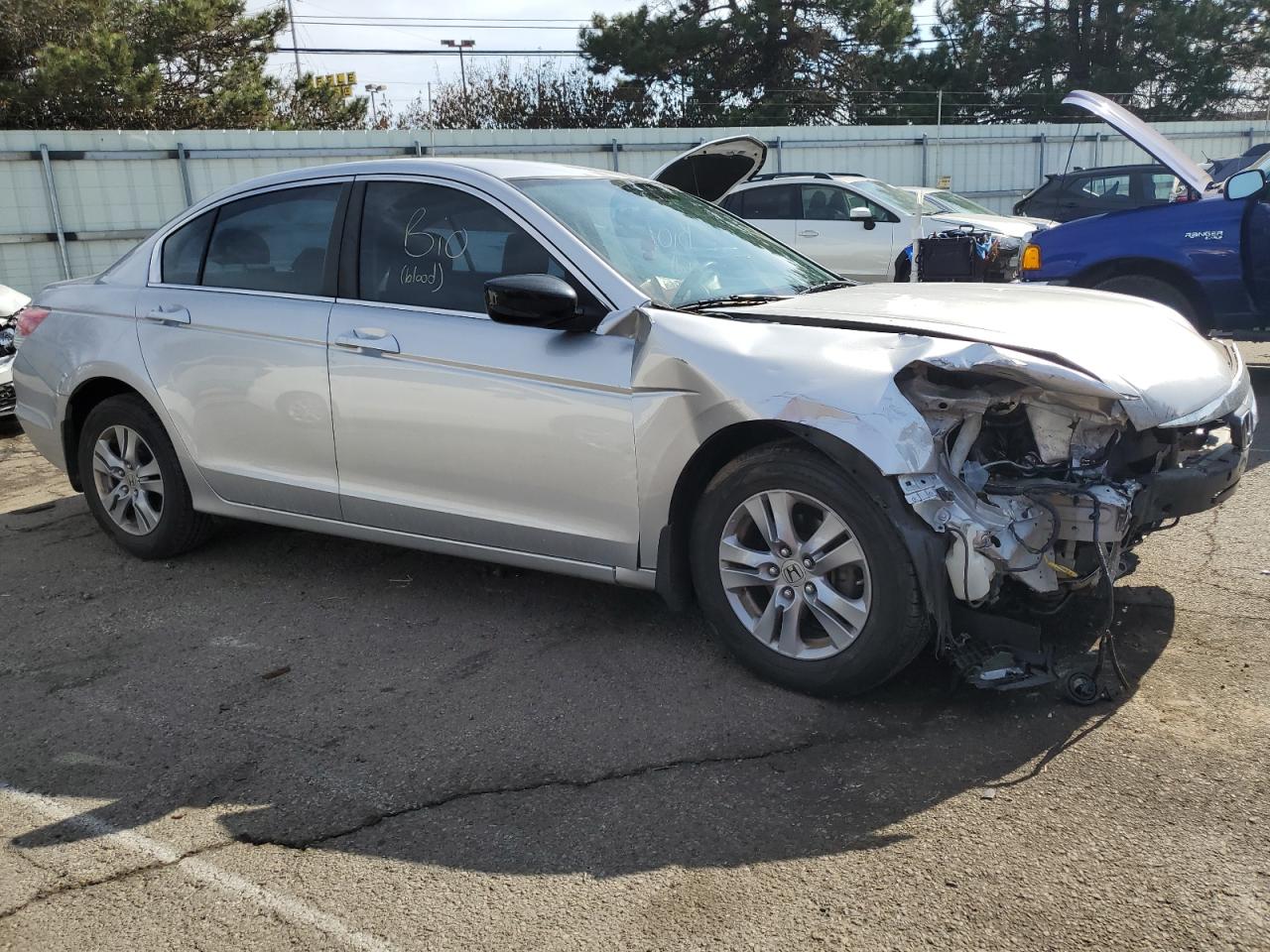 2012 Honda Accord VIN 1HGCP2F6XCA022359 Copart auction photo, all over / undercarriage damage thumbnail 4