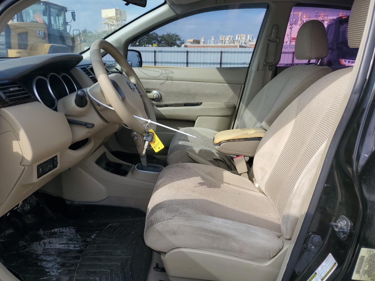 2011 Nissan Versa VIN 3N1BC1CP5BL457703 Copart auction photo, side damage thumbnail 7