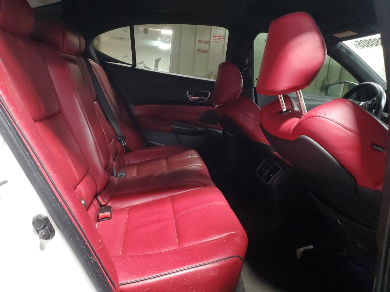 2018 Acura TLX VIN 19UUB2F66JA013383 Copart auction photo, vandalism / all over damage thumbnail 10