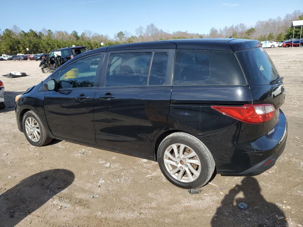 2012 Mazda 5 VIN JM1CW2BL6C0140959 Copart auction photo, front end damage thumbnail 2