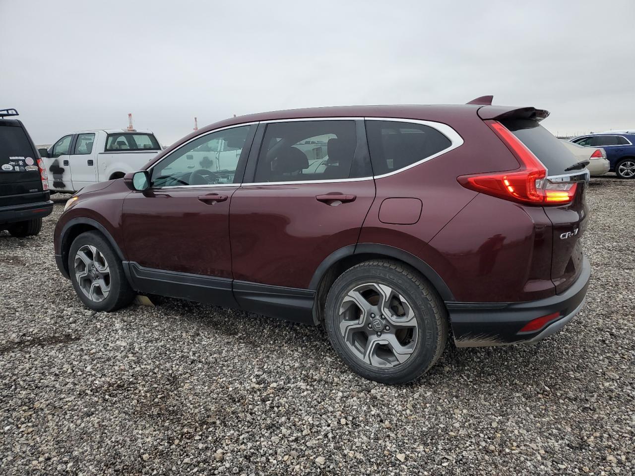 2018 Honda CR-V VIN 7FARW1H59JE050432 Copart auction photo, hail damage thumbnail 2