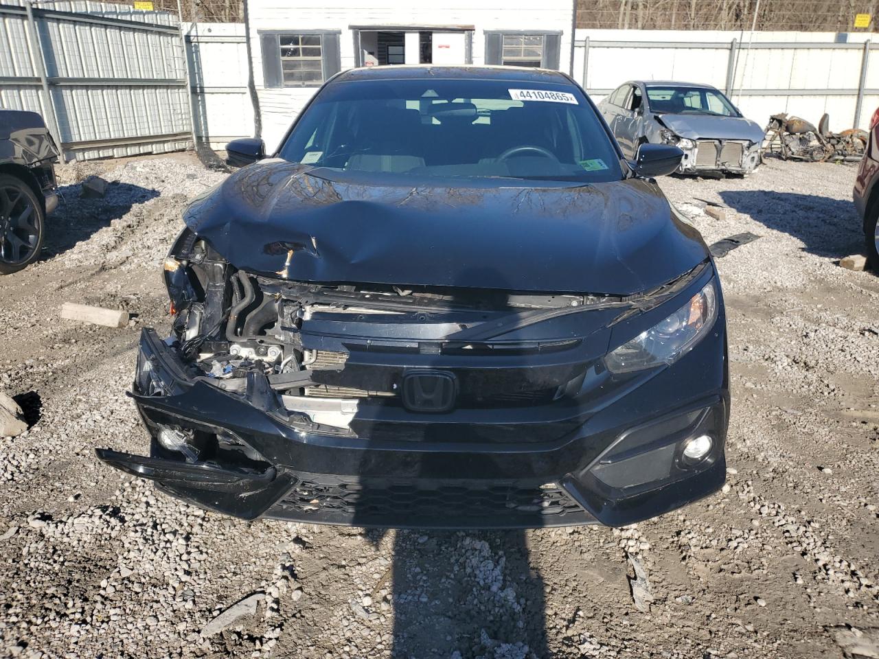 2021 Honda Civic VIN SHHFK7H63MU215853 Copart auction photo, front end / side damage thumbnail 5