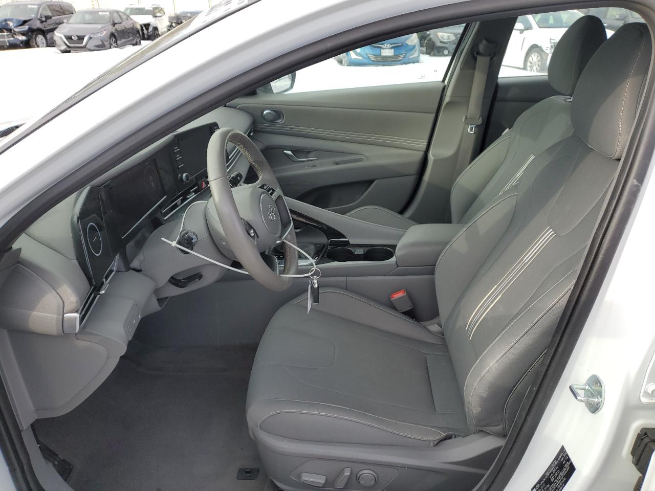 2022 Hyundai Elantra VIN 5NPLN4AG1NH074846 Copart auction photo, front end damage thumbnail 7