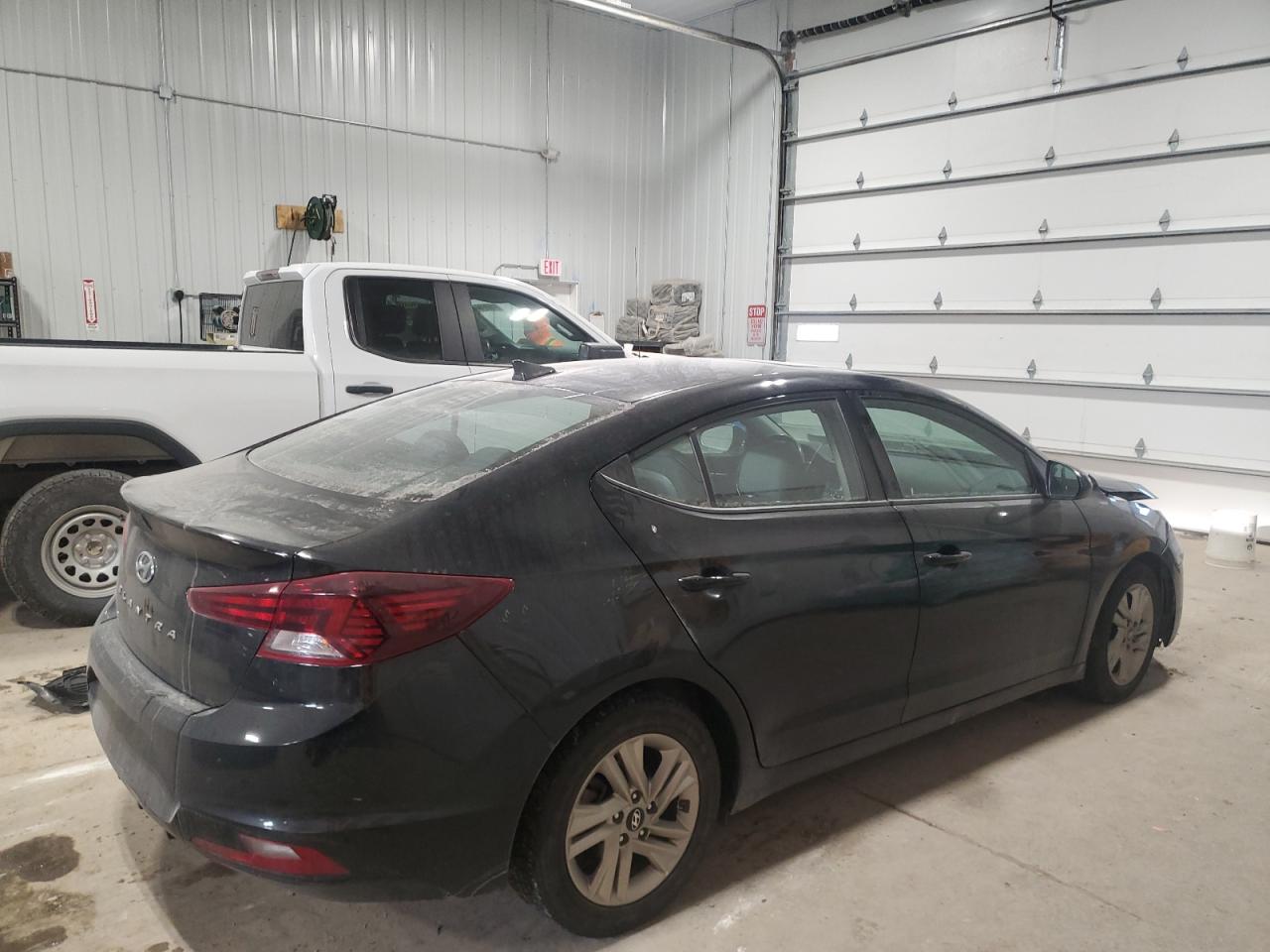 2019 Hyundai Elantra VIN 5NPD84LFXKH440363 Copart auction photo, front end damage thumbnail 3