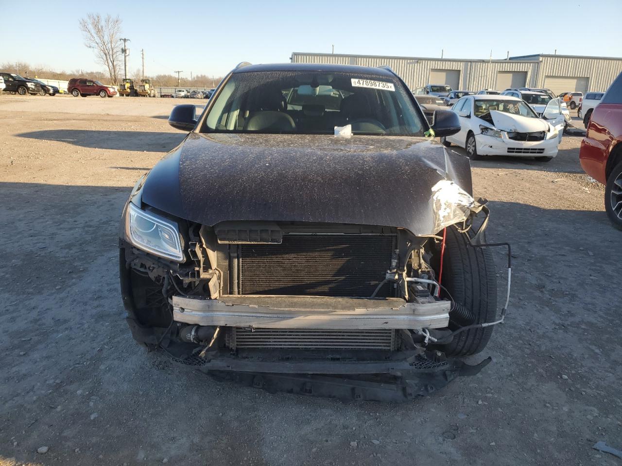 2015 Audi Q5 VIN WA1CFAFP5FA120542 Copart auction photo, front end damage thumbnail 5