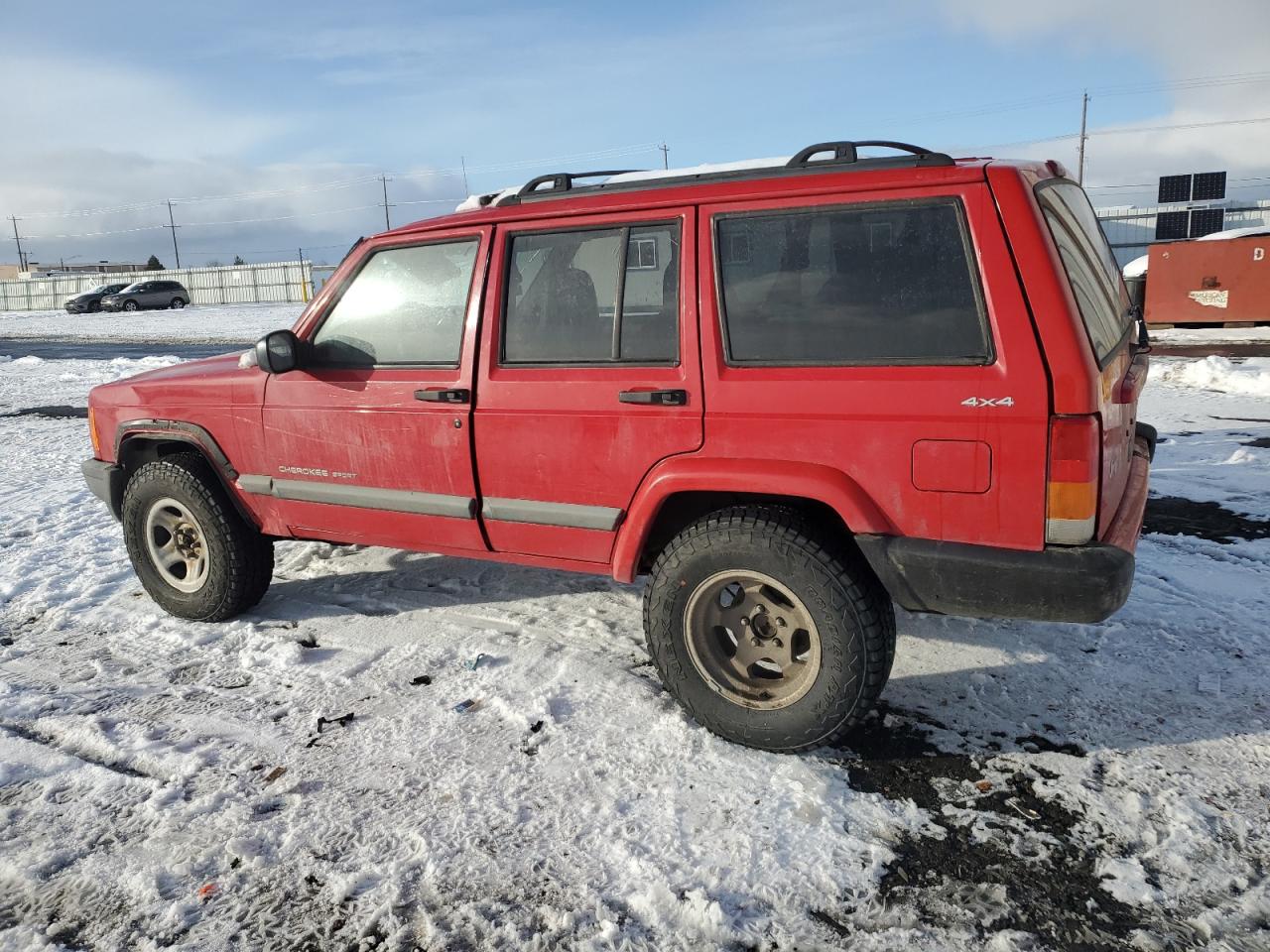 2000 Jeep Grand Cherokee VIN 1J4FF48S3YL270642 Copart auction photo, rollover damage thumbnail 2