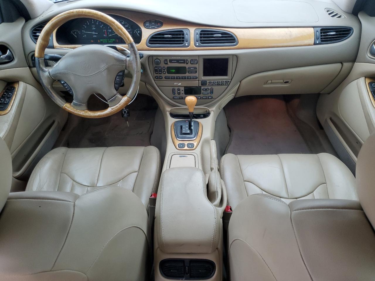 2002 Jaguar S-Type VIN SAJDA01P12GM27242 Copart auction photo, front end damage thumbnail 8