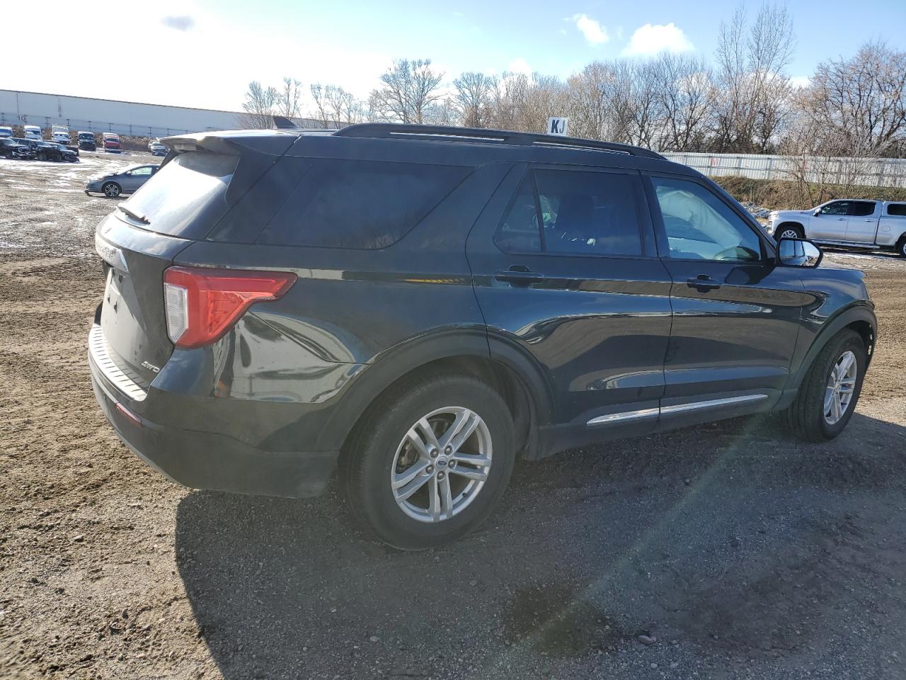 2023 Ford Explorer VIN 1FMSK8DH8PGC13745 Copart auction photo, front end / minor dent/scratches damage thumbnail 3