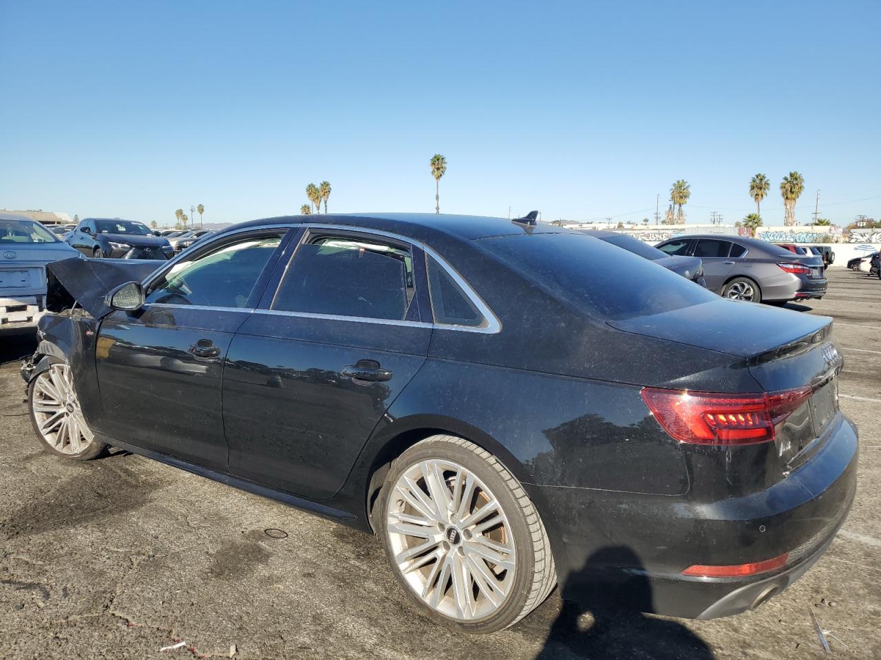 2018 Audi A4 VIN WAULMAF49JA233966 Copart auction photo, front end damage thumbnail 2