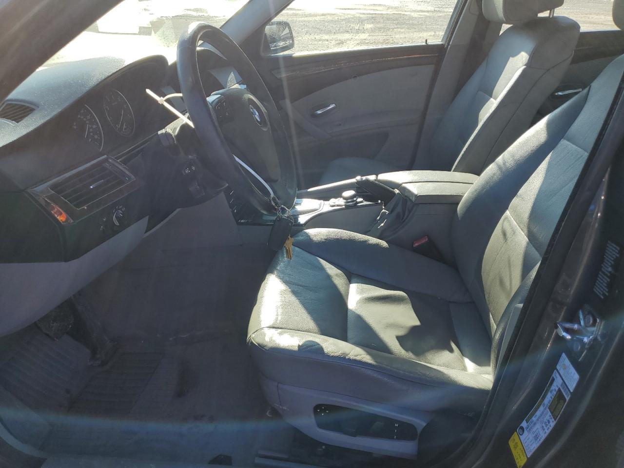 2009 BMW 5er VIN WBANV13589C153674 Copart auction photo, all over / undercarriage damage thumbnail 7