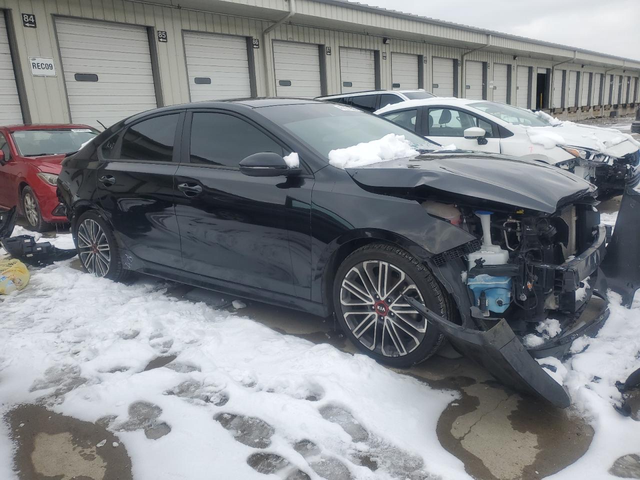 2021 KIA Forte VIN 3KPF44AC9ME329291 Copart auction photo, front end / rear end damage thumbnail 4