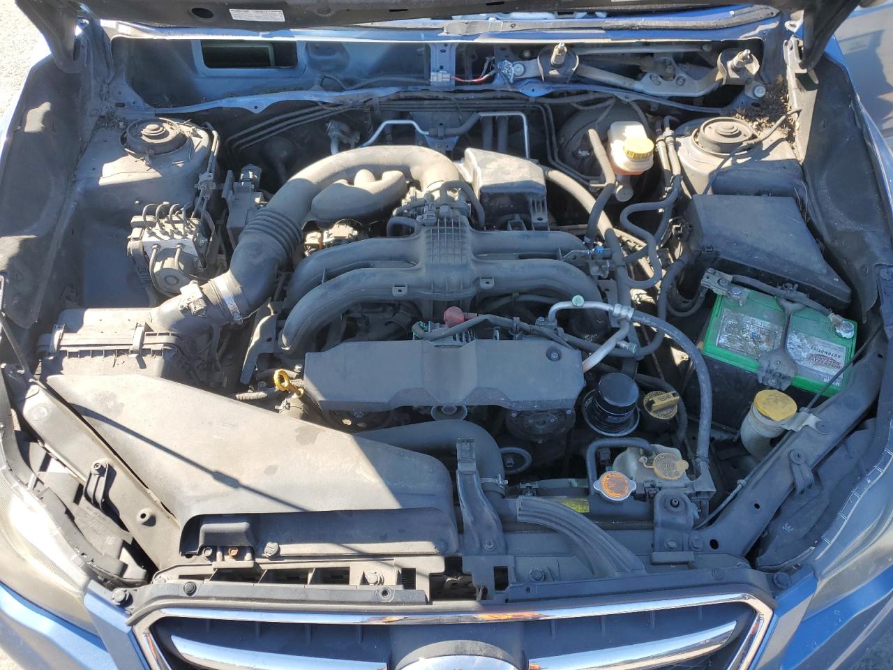 2014 Subaru XV VIN JF2GPAGC4E8296084 Copart auction photo, top/roof damage thumbnail 12
