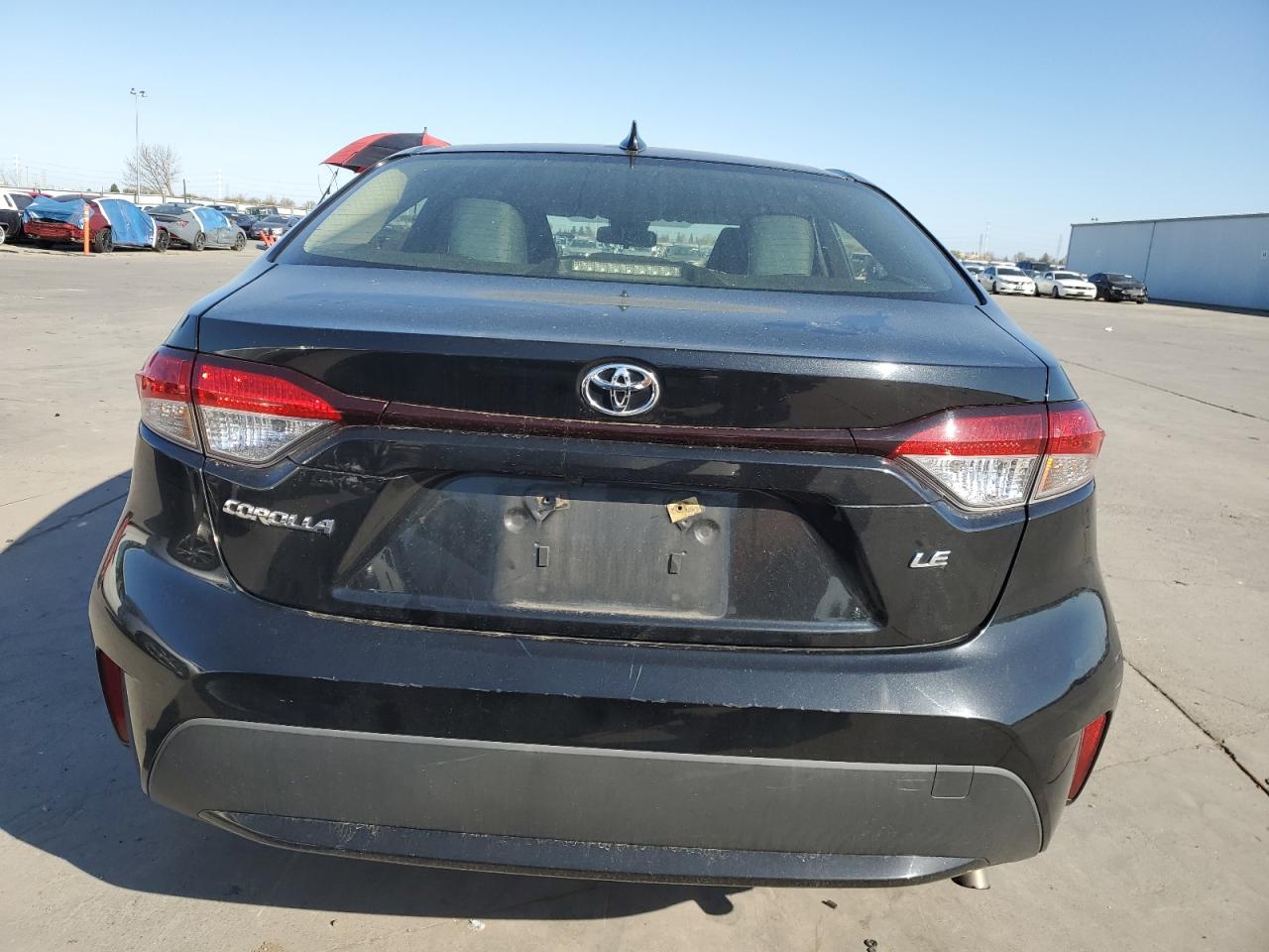 2020 Toyota Corolla VIN JTDEPRAE8LJ047338 Copart auction photo, front end / side damage thumbnail 6