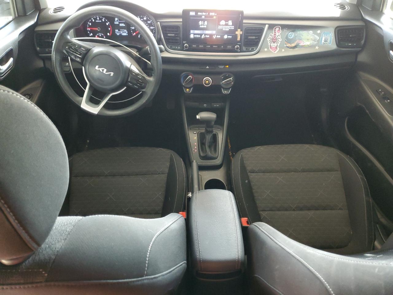 2022 KIA Rio VIN 3KPA24AD2NE478605 Copart auction photo, rear end damage thumbnail 8