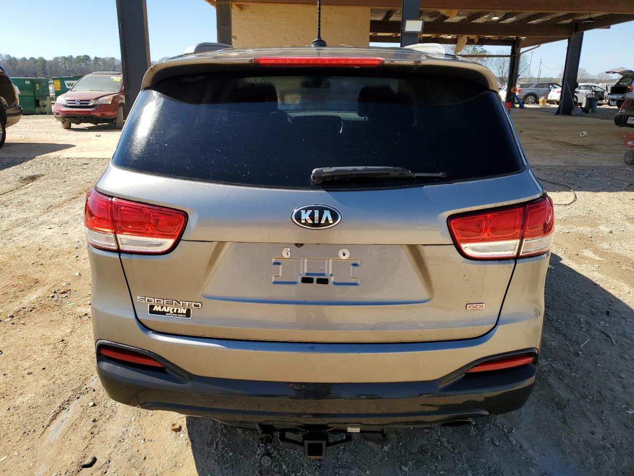 2017 KIA Sorento VIN 5XYPG4A37HG330153 Copart auction photo, front end damage thumbnail 6
