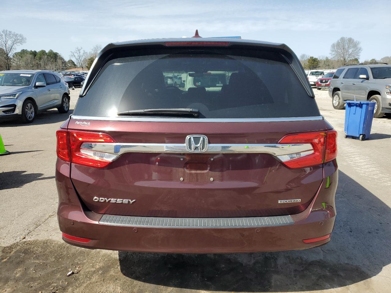 2018 Honda Odyssey VIN 5FNRL6H81JB076891 Copart auction photo, front end damage thumbnail 6