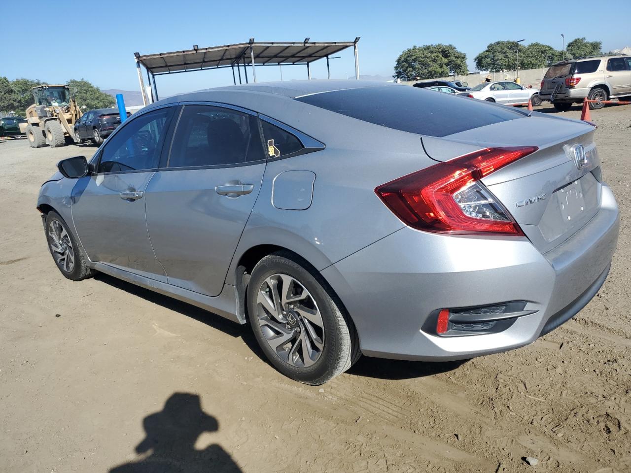 2016 Honda Civic VIN 2HGFC2F76GH543135 Copart auction photo, front end damage thumbnail 2
