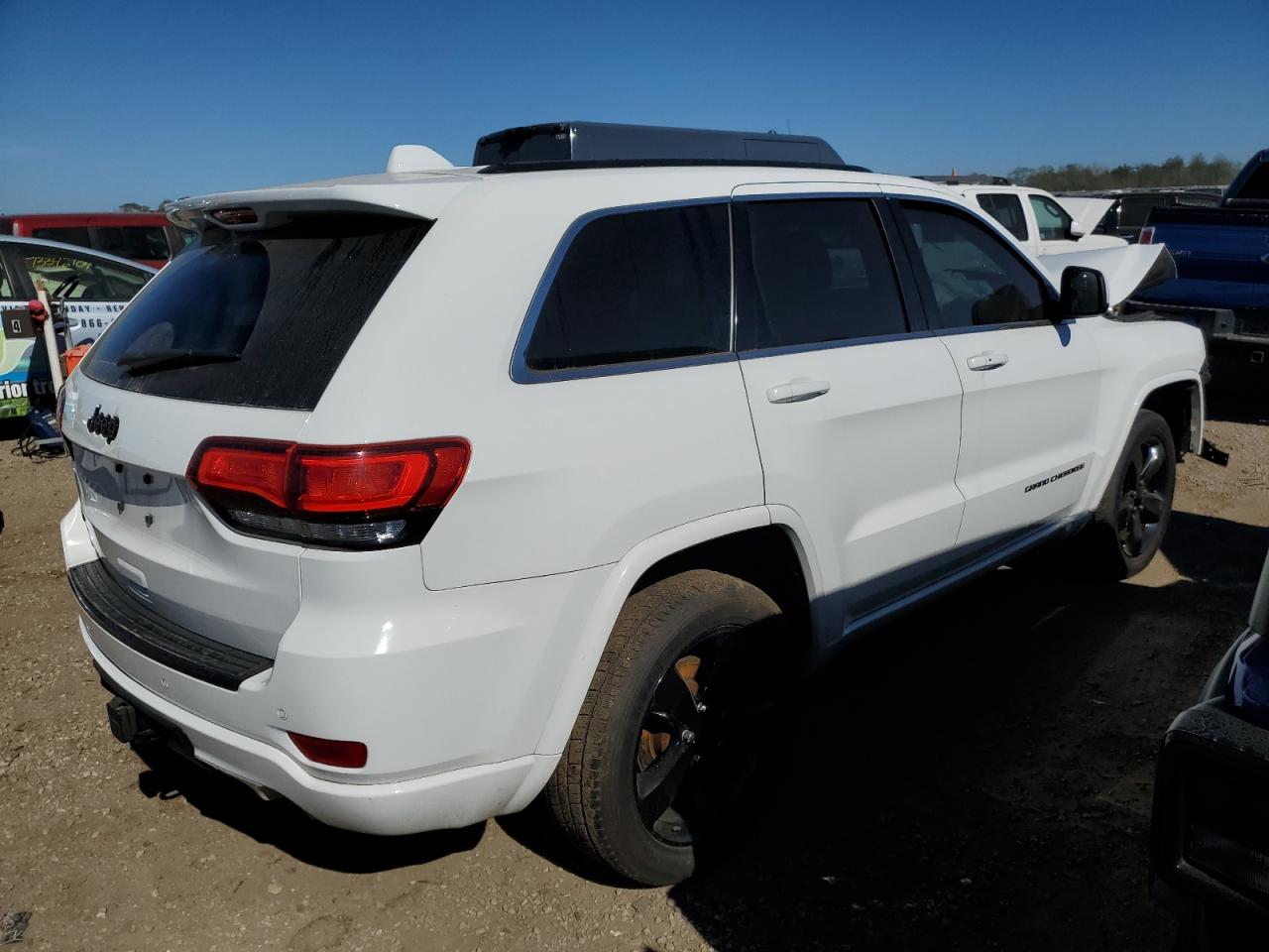 2015 Jeep Grand Cherokee VIN 1C4RJFAG2FC910050 Copart auction photo, front end damage thumbnail 3
