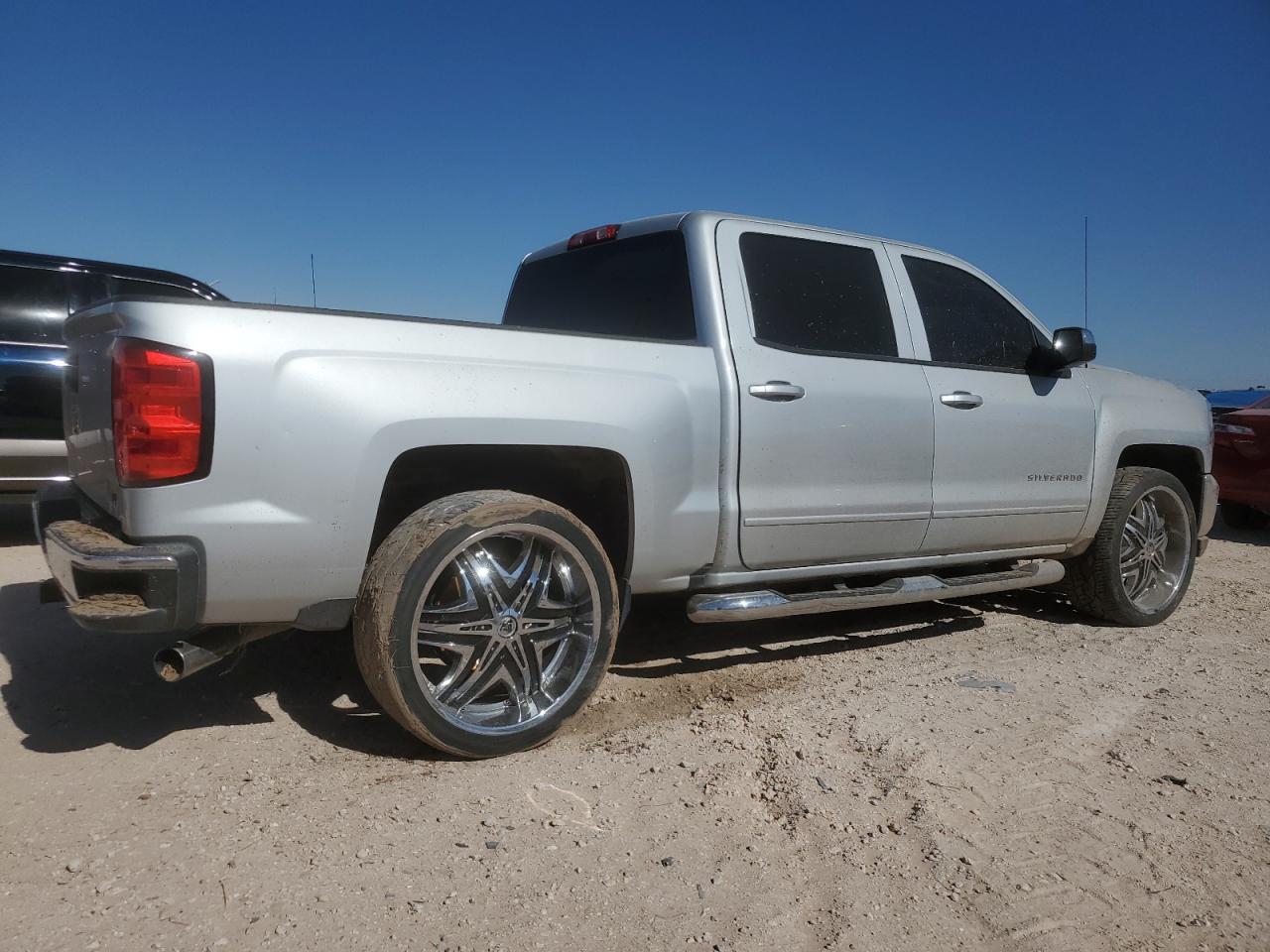 2016 Chevrolet Silverado VIN 3GCPCREC6GG123692 Copart auction photo, water/flood damage thumbnail 3
