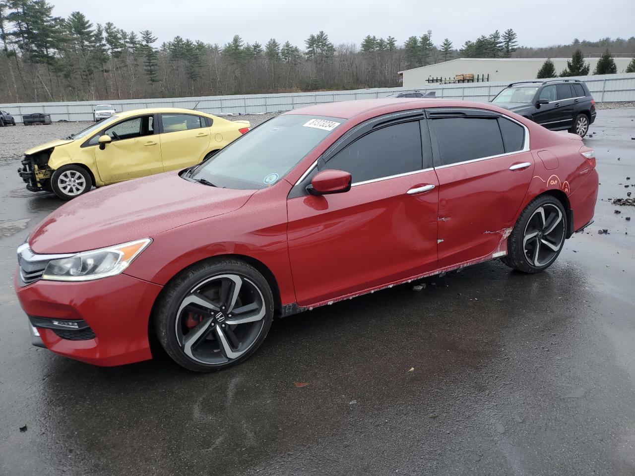 2016 Honda Accord VIN 1HGCR2F55GA122649