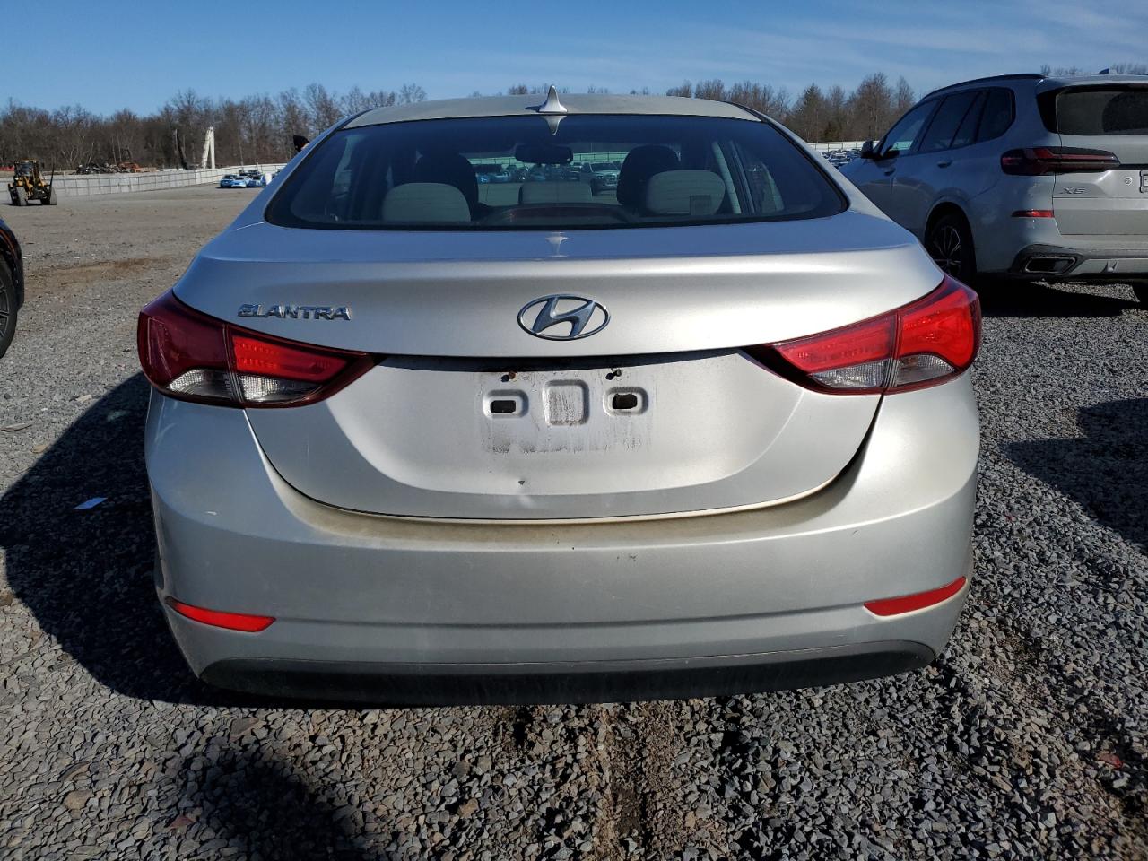 2014 Hyundai Elantra VIN 5NPDH4AE8EH488250 Copart auction photo, front end damage thumbnail 6