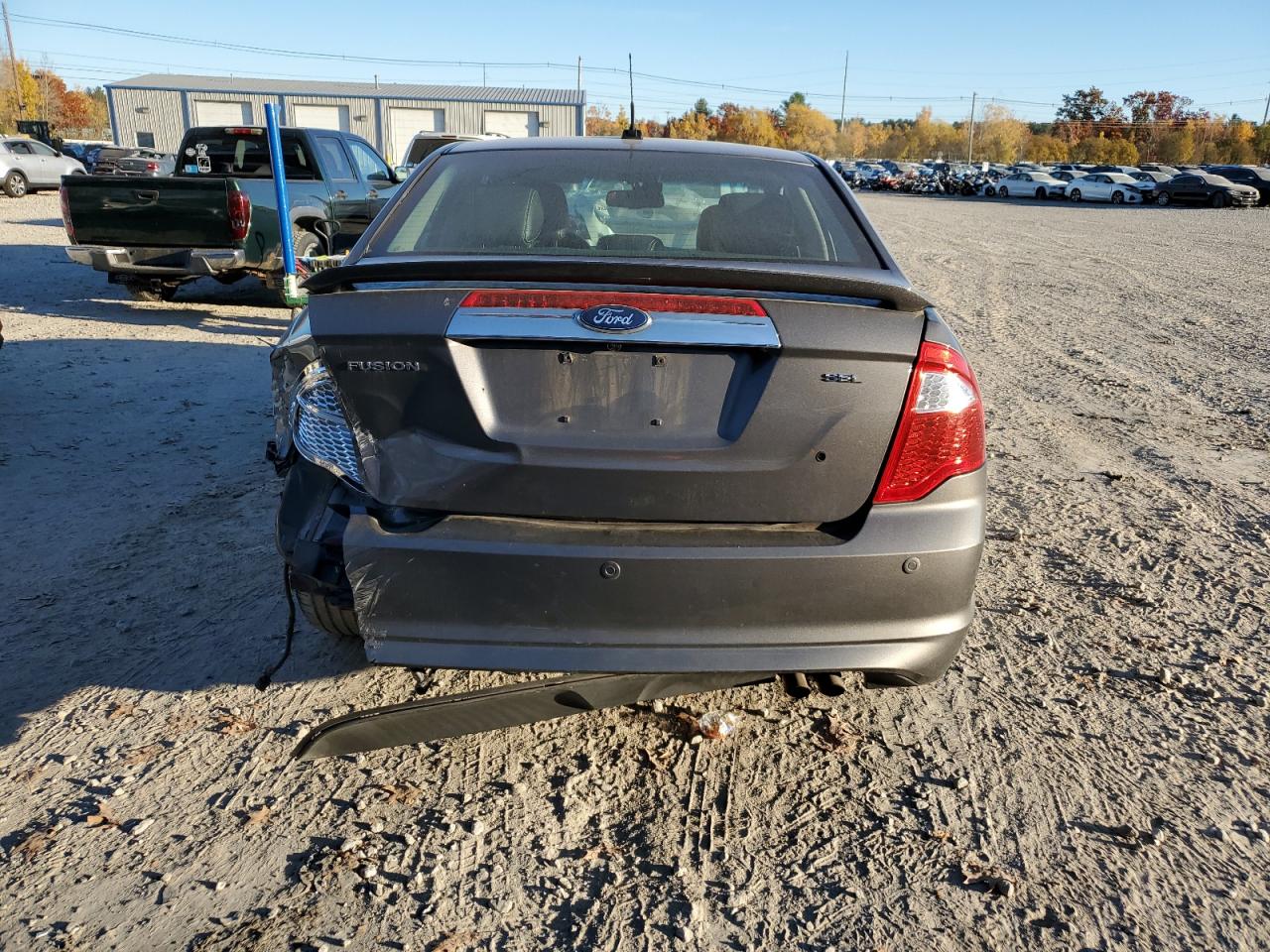 2012 Ford Fusion VIN 3FAHP0JA1CR140364 Copart auction photo, rear end damage thumbnail 6