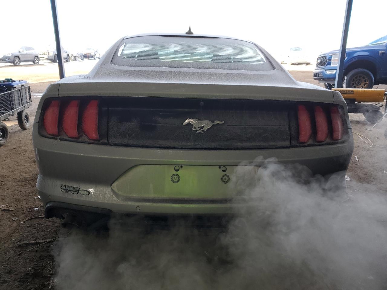 2021 Ford Mustang VIN 1FA6P8TH8M5138504 Copart auction photo, front end damage thumbnail 6