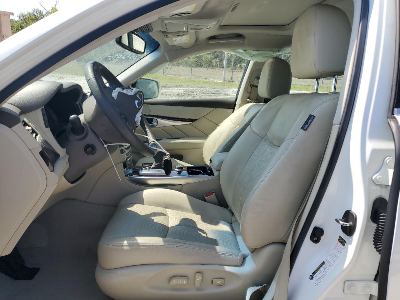 2012 Infiniti M VIN JN1BY1AP3CM335045 Copart auction photo, front end / minor dent/scratches damage thumbnail 7