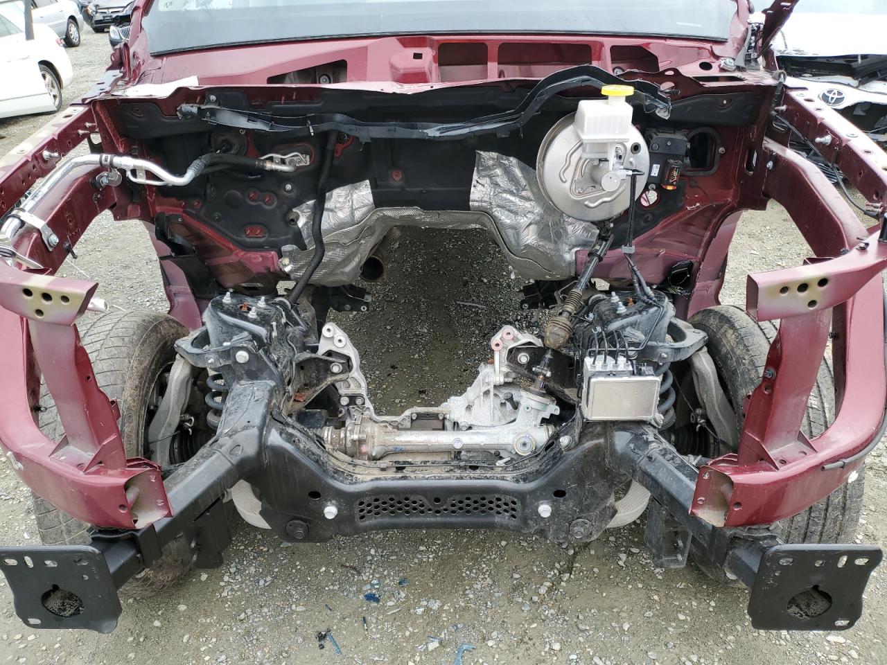 2019 RAM 1500 VIN 1C6SRFRT9KN610071 Copart auction photo, vandalism / stripped damage thumbnail 11