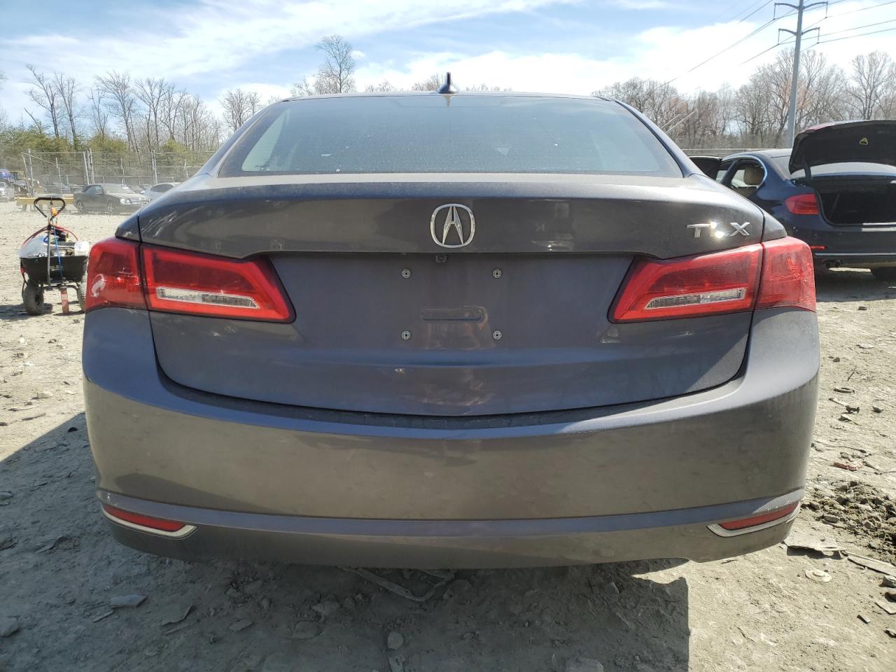 2018 Acura TLX VIN 19UUB1F50JA008875 Copart auction photo, front end / mechanical damage thumbnail 6