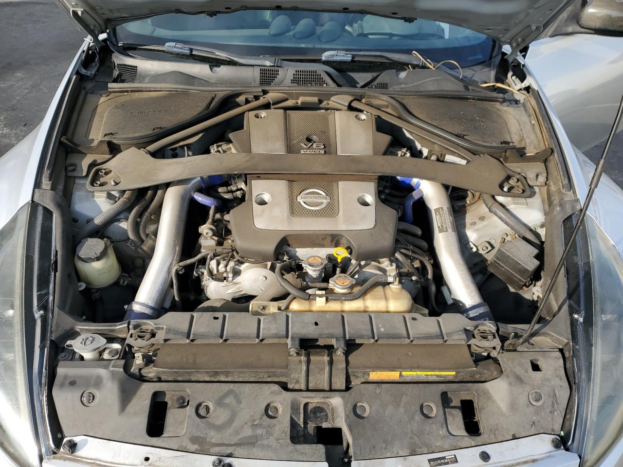 2012 Nissan 370Z VIN JN1AZ4EH6CM562422 Copart auction photo, vandalism damage thumbnail 11