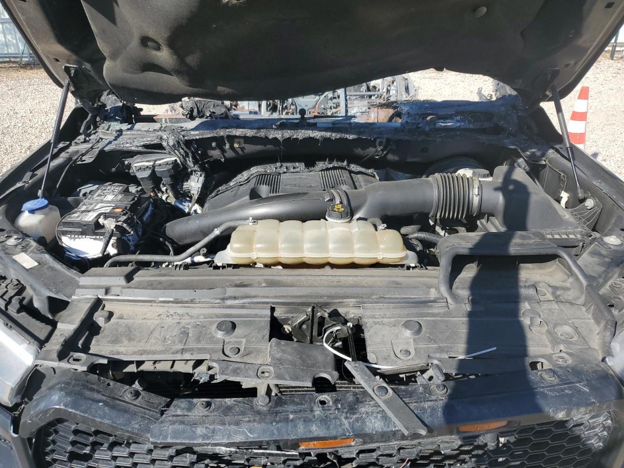 2019 Ford F-150 VIN 1FTEW1C49KFA81749 Copart auction photo, burn damage thumbnail 12