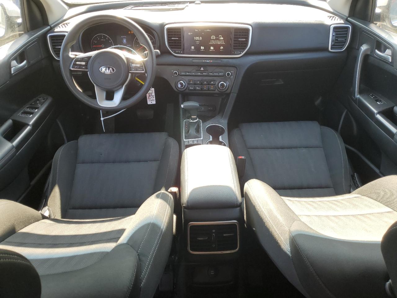 2022 KIA Sportage VIN KNDPMCACXN7000261 Copart auction photo, side / front end damage thumbnail 8