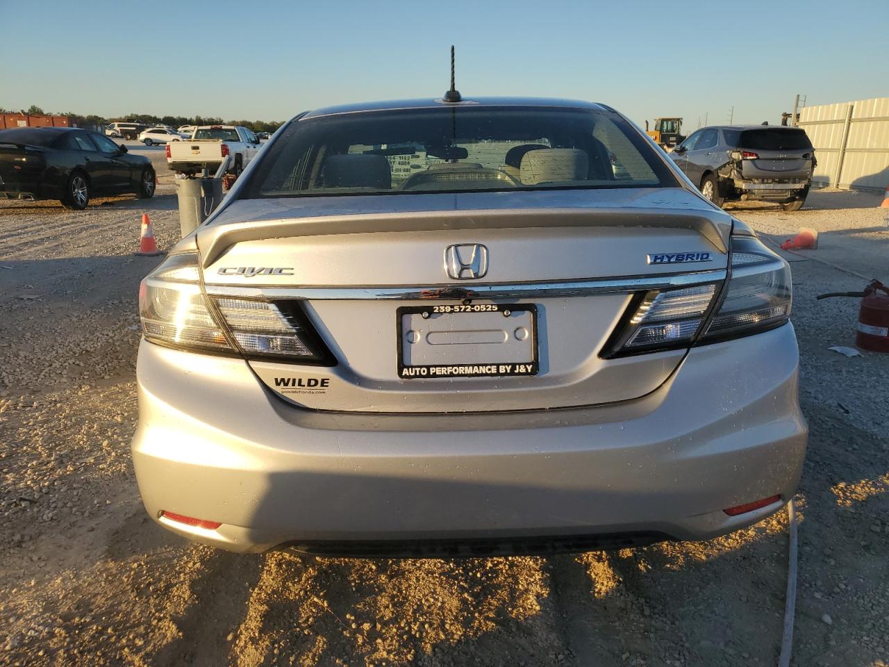 2014 Honda Civic VIN 19XFB4F23EE001534 Copart auction photo, front end damage thumbnail 6
