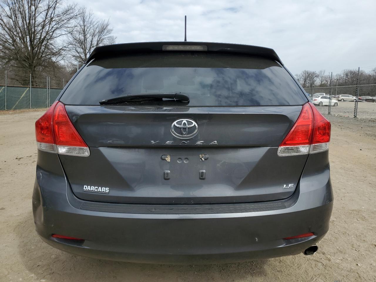 2012 Toyota Venza VIN 4T3ZA3BB2CU058115 Copart auction photo, all over damage thumbnail 6