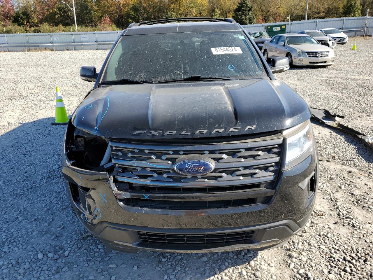 2018 Ford Explorer VIN 1FM5K7D82JGA51786 Copart auction photo, front end damage thumbnail 5