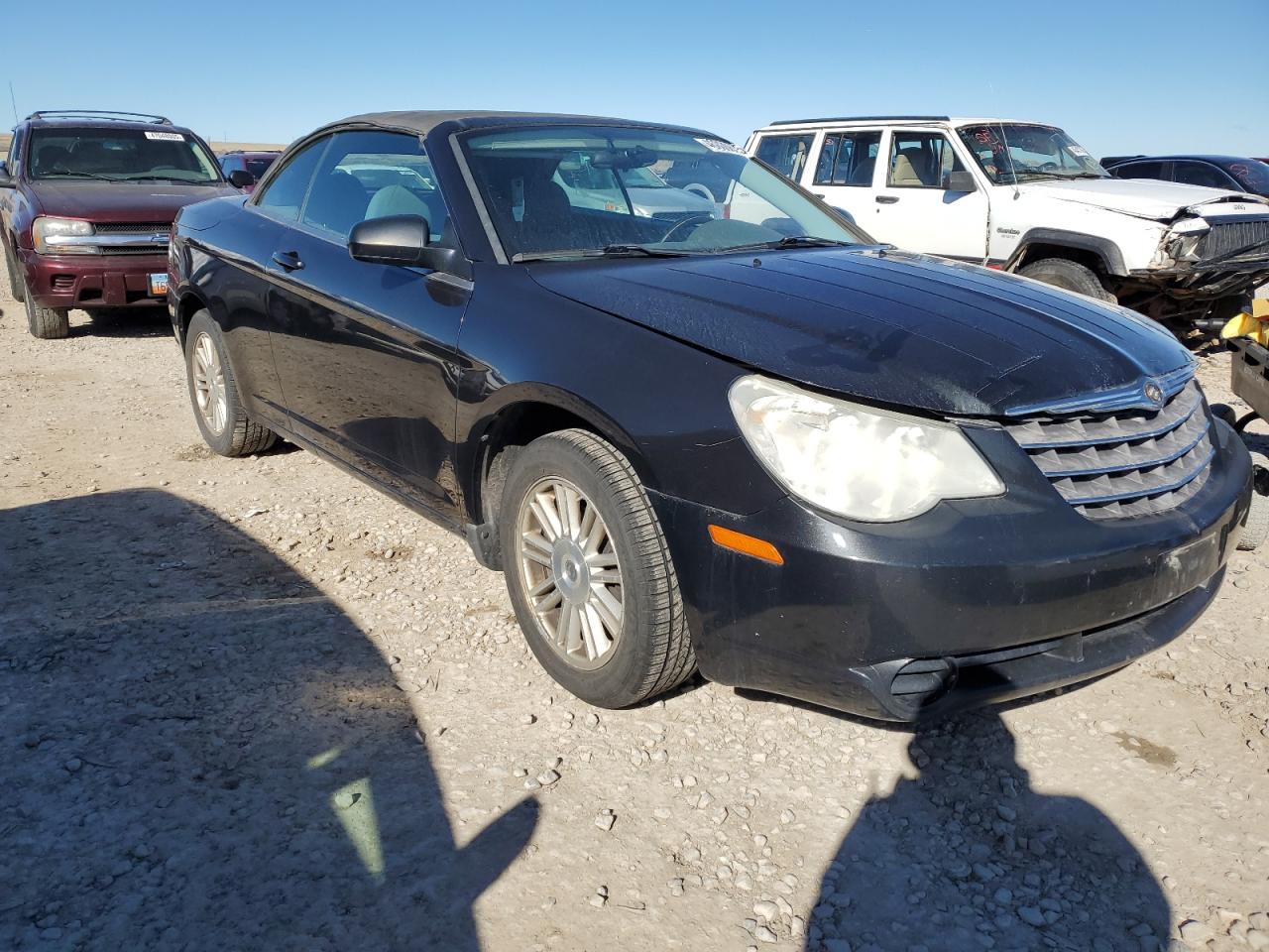 2008 Chrysler Sebring VIN 1C3LC45K08N100365 Copart auction photo, front end damage thumbnail 4