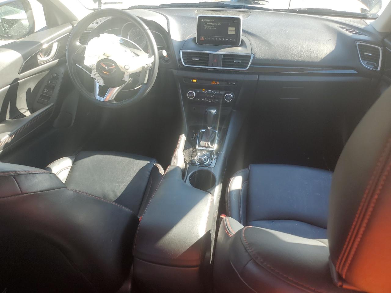 2014 Mazda 3 VIN JM1BM1W76E1130079 Copart auction photo, front end / side damage thumbnail 8