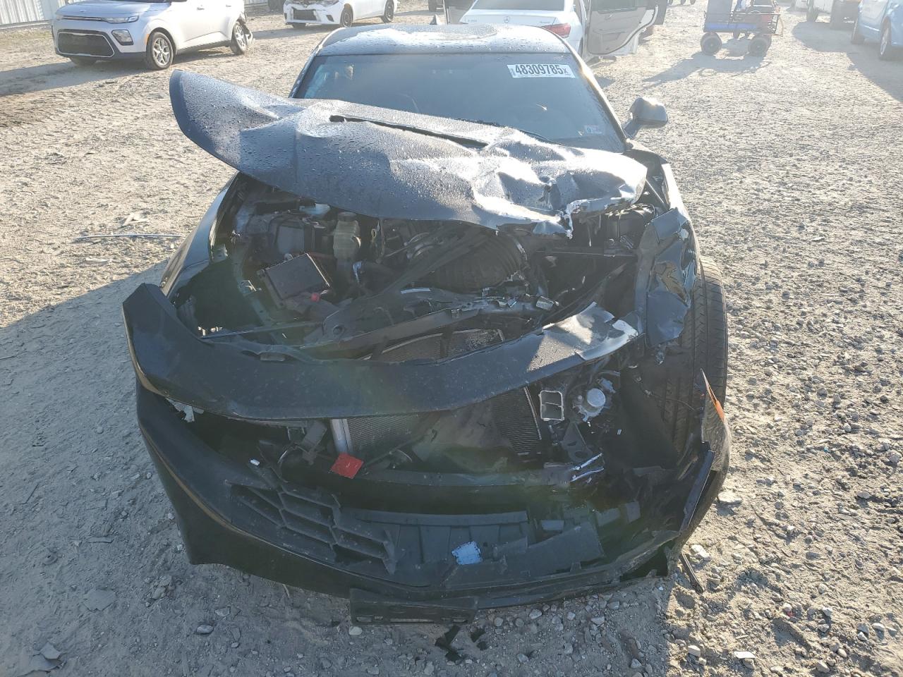 2022 Chevrolet Camaro VIN 1G1FF1R70N0103983 Copart auction photo, front end / side damage thumbnail 5