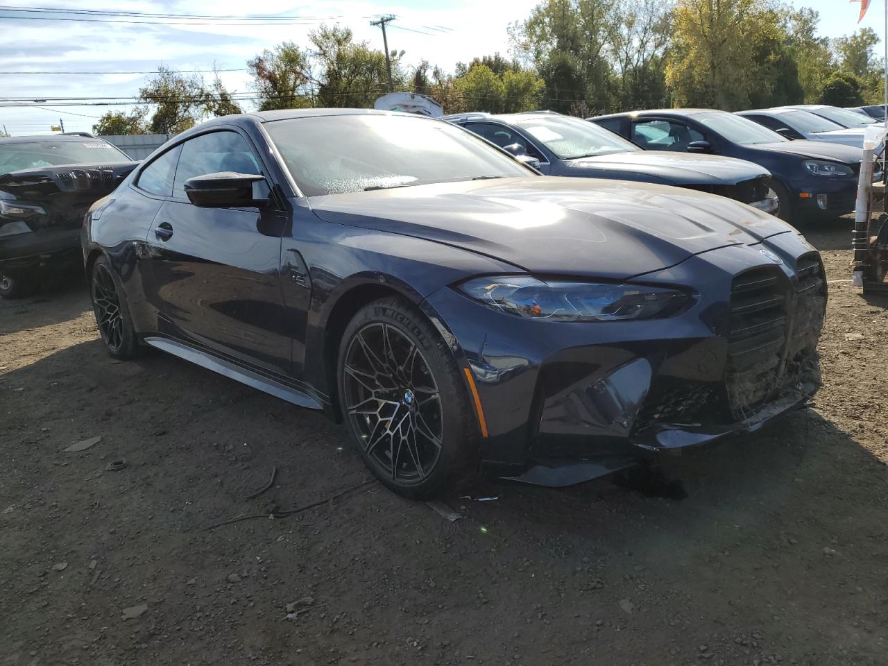 2024 BMW M4 VIN WBS43AZ07RCN61219 Copart auction photo, undercarriage damage thumbnail 4