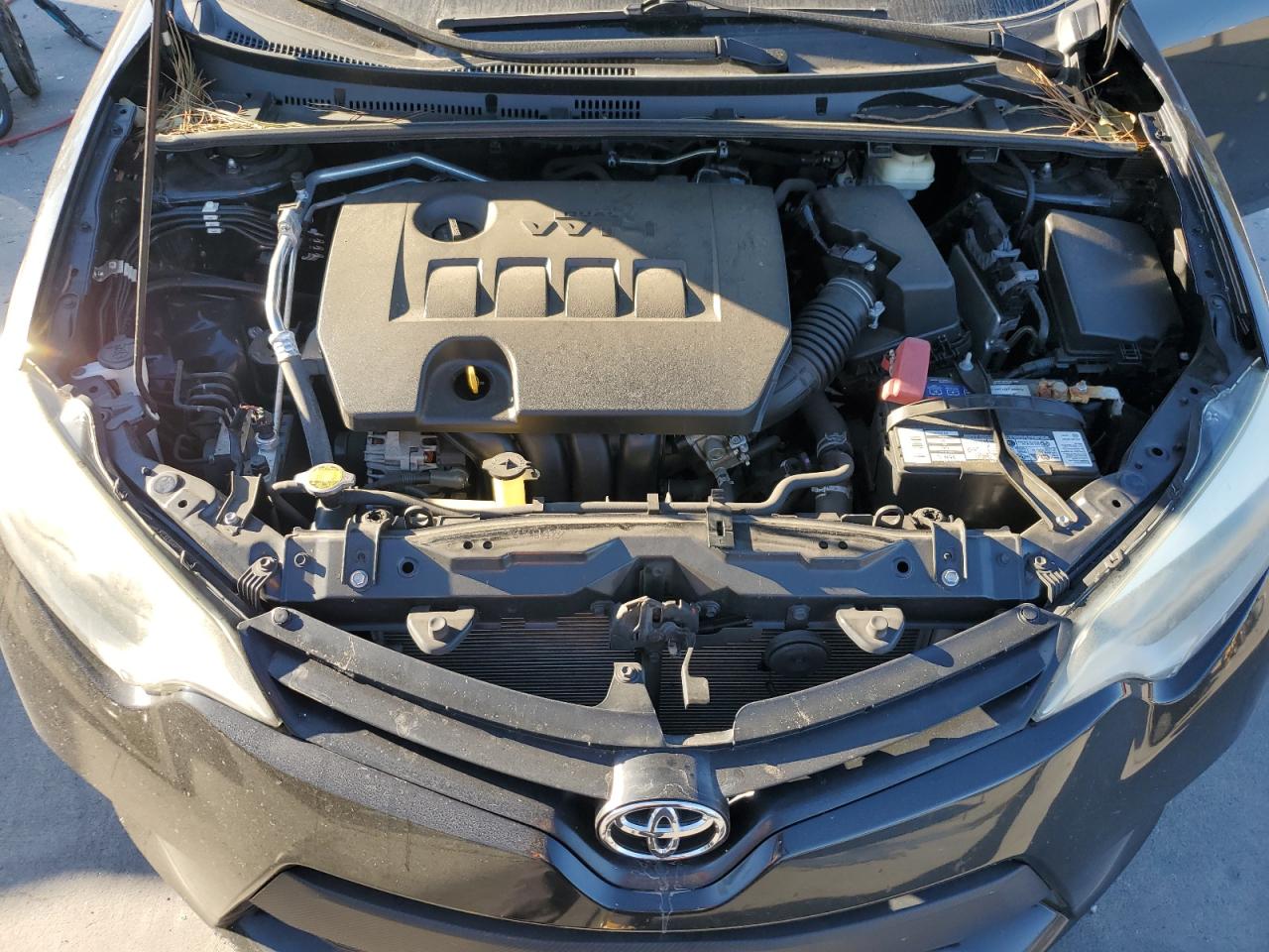 2015 Toyota Corolla VIN 2T1BURHE3FC337200 Copart auction photo, top/roof / all over damage thumbnail 11