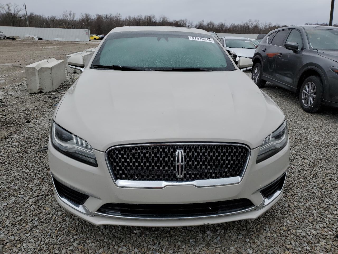 2019 Lincoln MKZ VIN 3LN6L5C92KR631582 Copart auction photo, rear end damage thumbnail 5