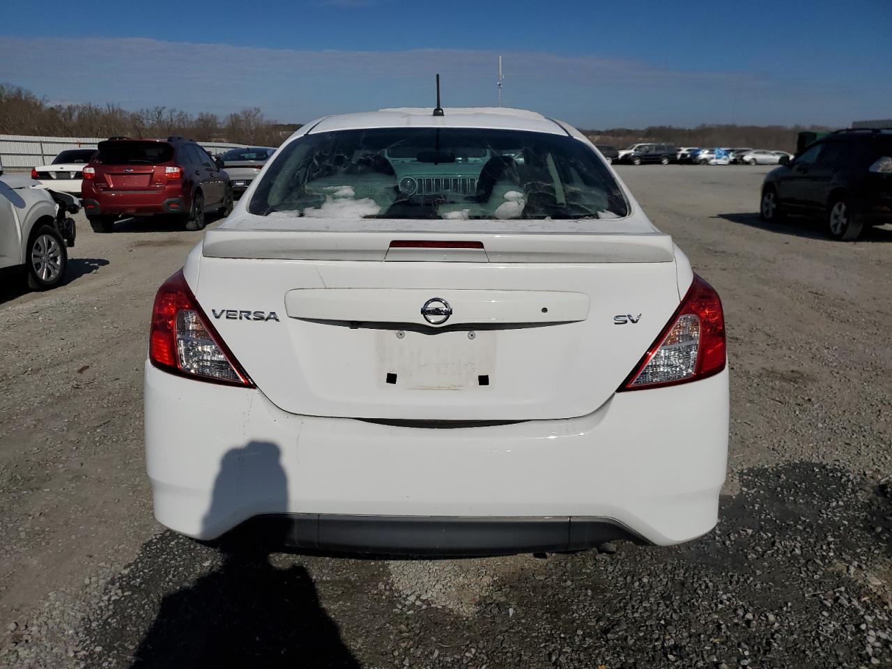 2019 Nissan Versa VIN 3N1CN7APXKL836863 Copart auction photo, rear end / minor dent/scratches damage thumbnail 6