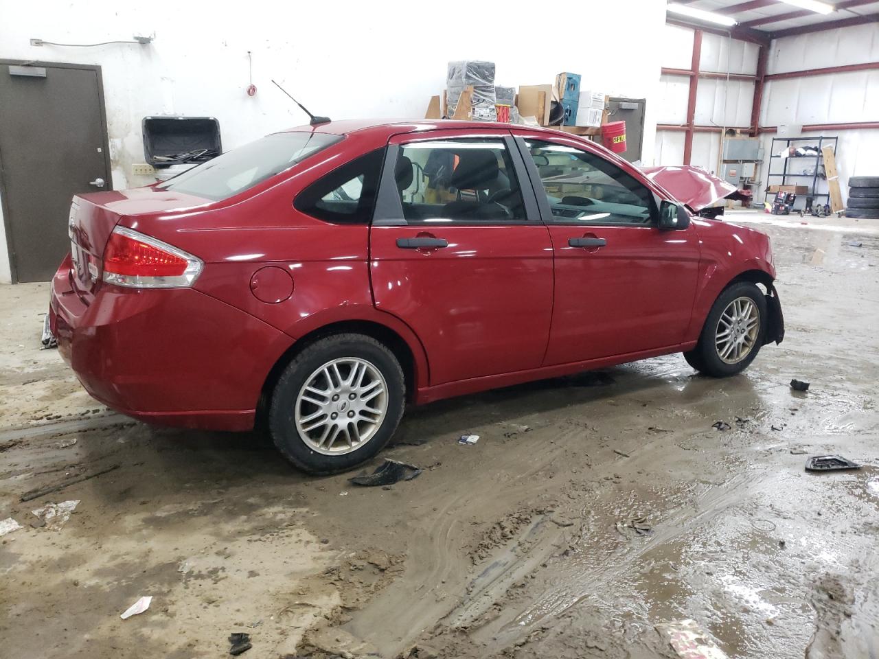2010 Ford Focus VIN 1FAHP3FN2AW131406 Copart auction photo, front end damage thumbnail 3